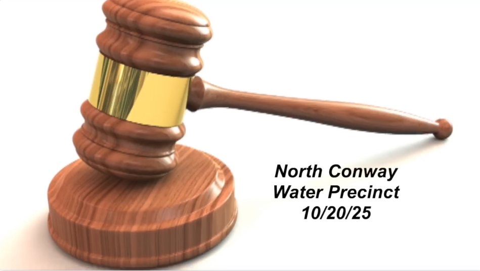 North Conway Water Precinct (10/20/25)