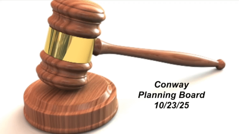 Conway Planning Board (10/23/25)