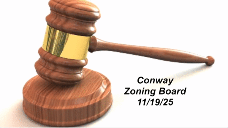 Conway Zoning Board (11/19/25)