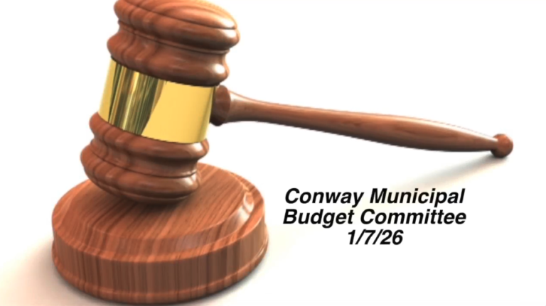 Conway Municipal Budget Committee (1/7/26)