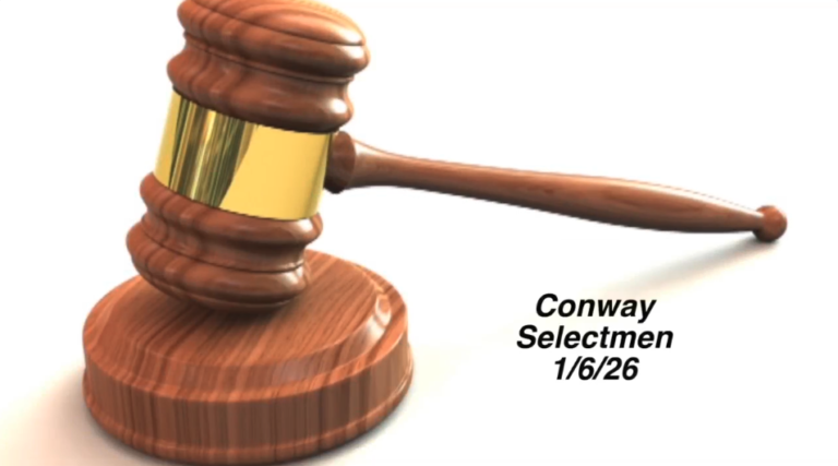 Conway Selectmen (1/6/26)