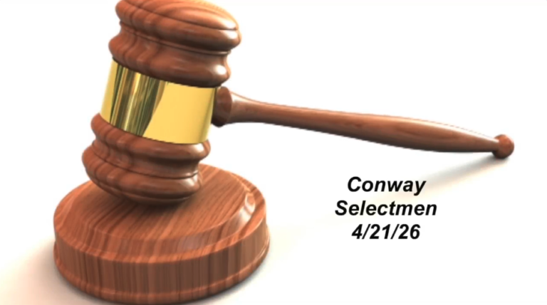 Conway Selectmen (4/21/26)