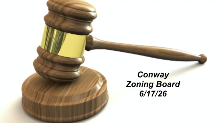 Conway Zoning Board (6/17/26)