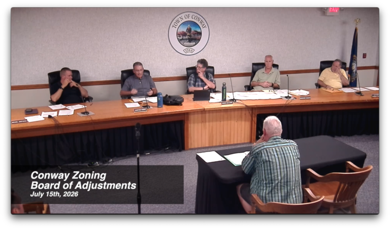 Conway Zoning Board (7/15/26)